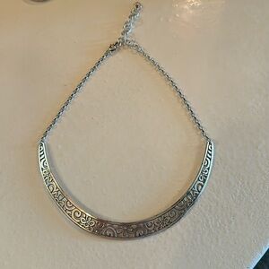 Beautiful Brighton, silver necklace